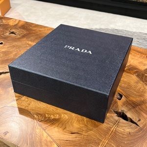 Empty Blue Authentic Prada Box (Quantity: 2)